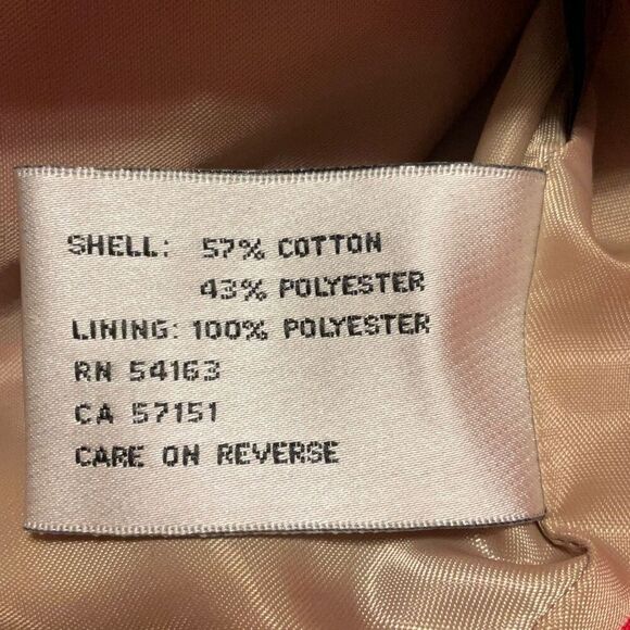 Kenneth Cole New York Short Red Trench, Small. Gold hardware. Elegant preppy - Picture 9 of 12